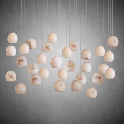 Arica Rectangular Chandelier - Zelno Lighting