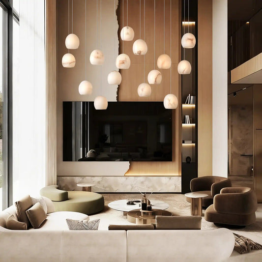 Arica Rectangular Chandelier - Zelno Lighting
