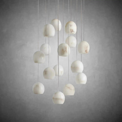 Arica Round Chandelier - Zelno Lighting