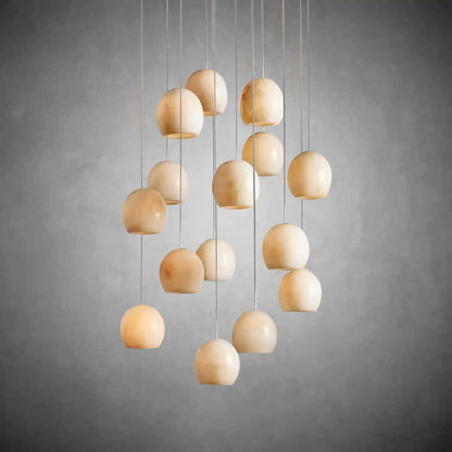 Arica Round Chandelier - Zelno Lighting