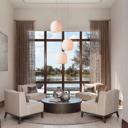 Arica Round Chandelier - Zelno Lighting