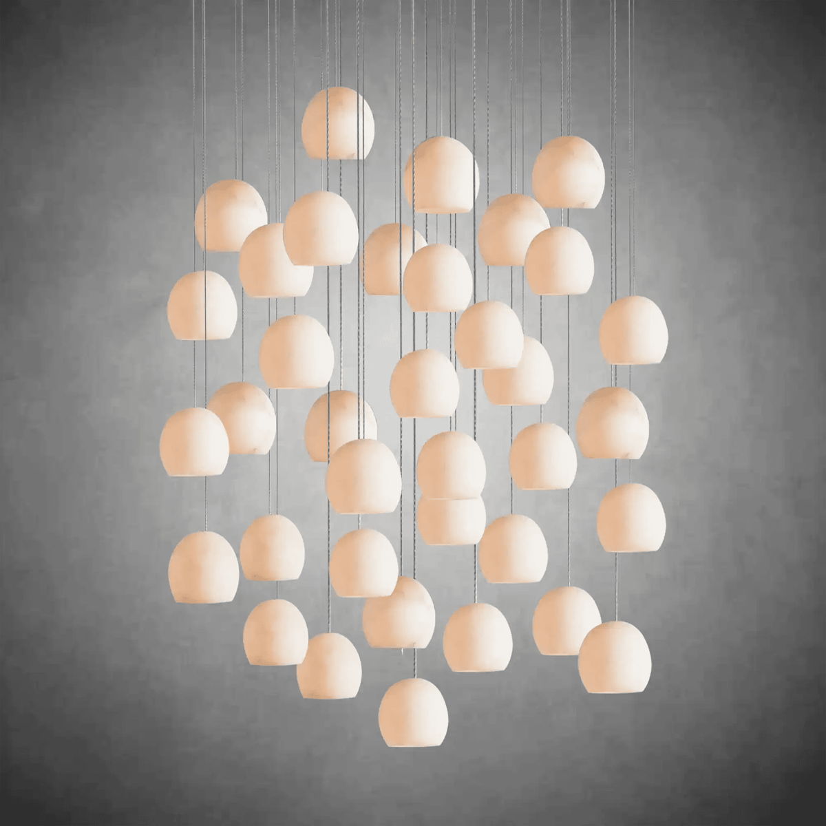Arica Round Chandelier - Zelno Lighting