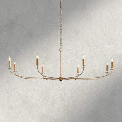 Arnett Chandelier - Zelno Lighting