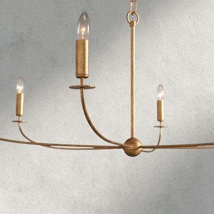 Arnett Chandelier - Zelno Lighting