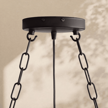Aubrey Crystal Ball Oval Chandelier 7 Lights - Zelno Lighting