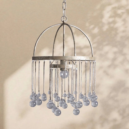 Aubrey Modern Crystal Ball Pendant Lamp - Zelno Lighting