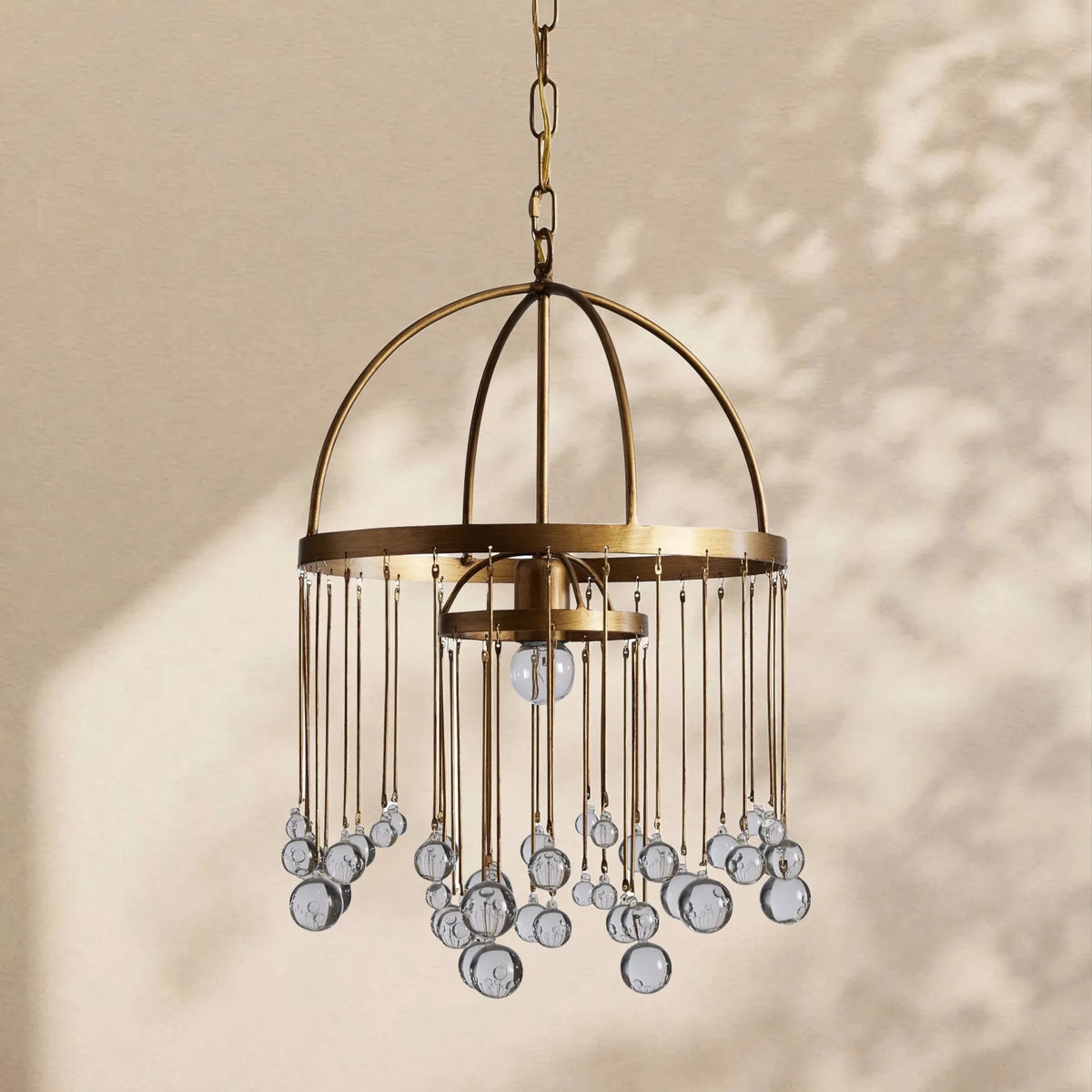 Aubrey Modern Crystal Ball Pendant Lamp - Zelno Lighting