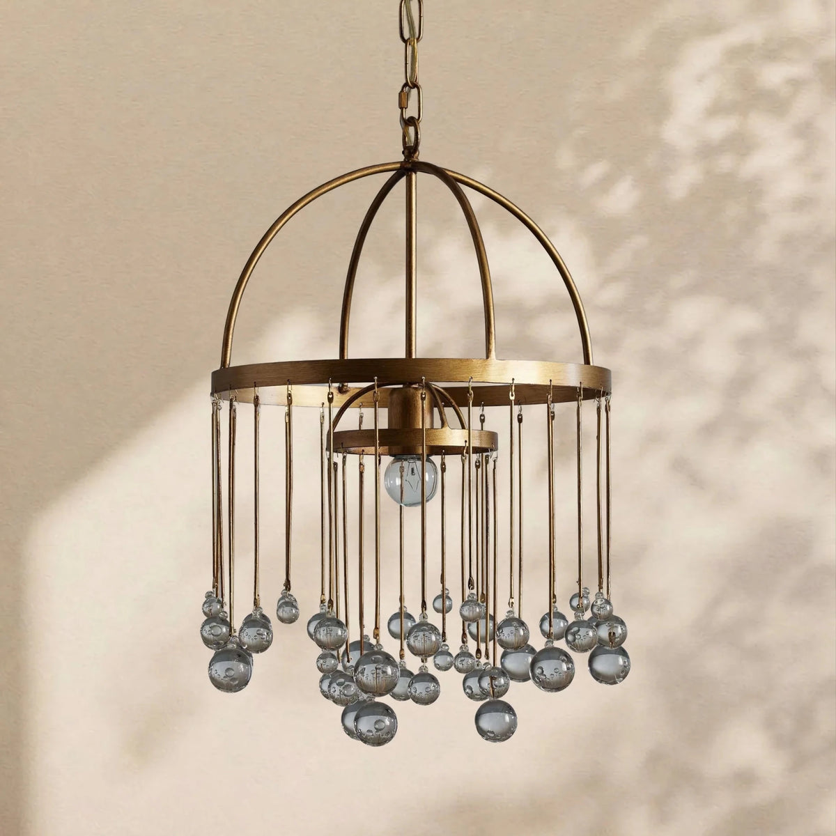 Aubrey Modern Crystal Ball Pendant Lamp - Zelno Lighting