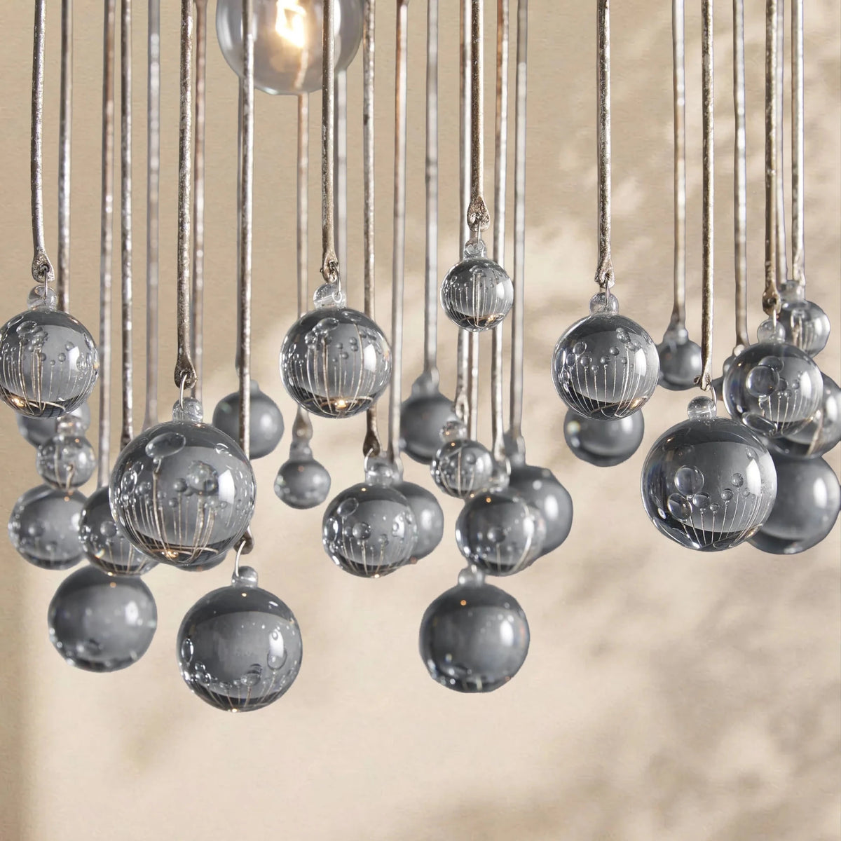 Aubrey Modern Crystal Ball Pendant Lamp - Zelno Lighting