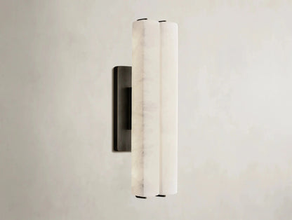 Audubam Alabaster Double Sconce - Zelno Lighting