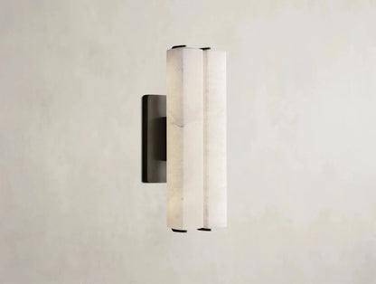 Audubam Alabaster Double Sconce - Zelno Lighting