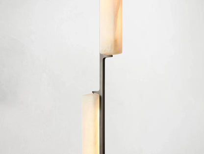 Audubam Alabaster Linear Chandelier - Zelno Lighting