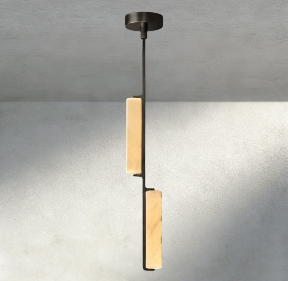 Audubam Alabaster Pendant - Zelno Lighting