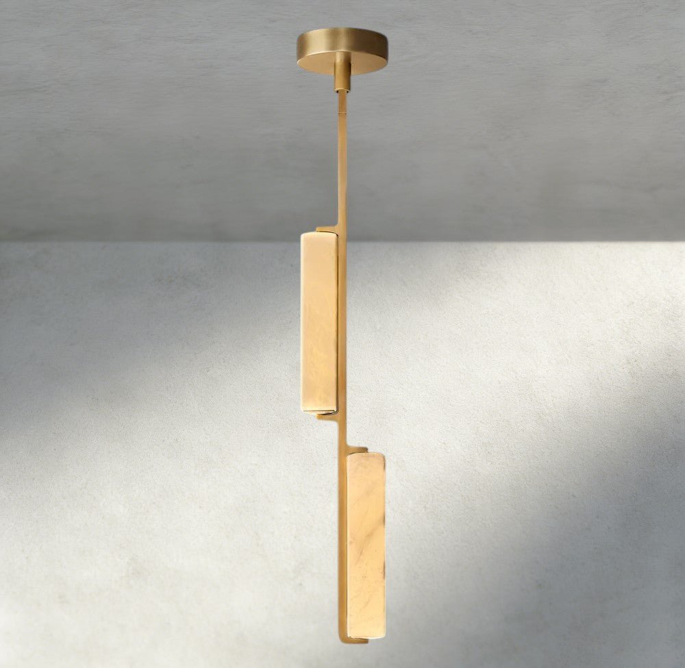 Audubam Alabaster Pendant - Zelno Lighting