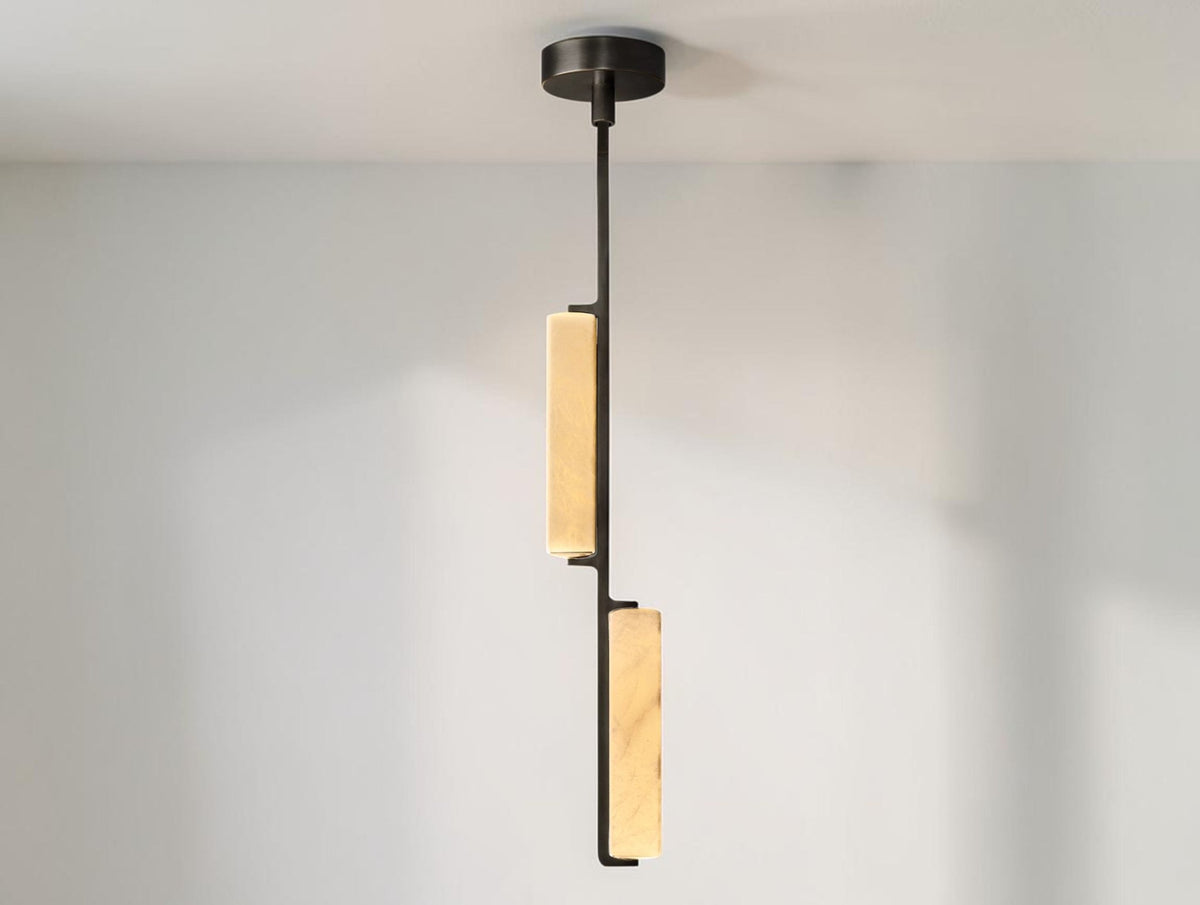 Audubam Alabaster Pendant - Zelno Lighting