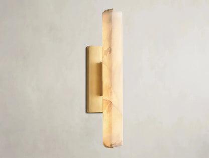 Audubam Alabaster Single Sconce - Zelno Lighting