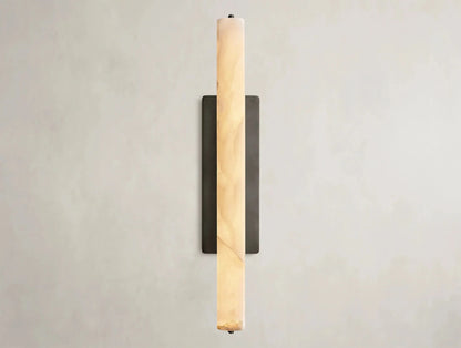 Audubam Alabaster Single Sconce - Zelno Lighting