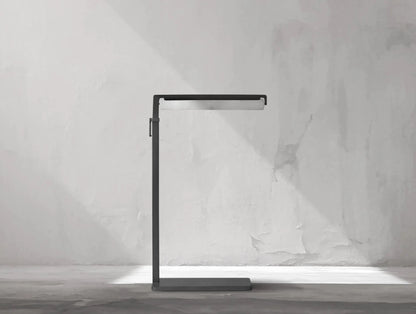 Audubam Alabaster Task Floor Lamp - Zelno Lighting