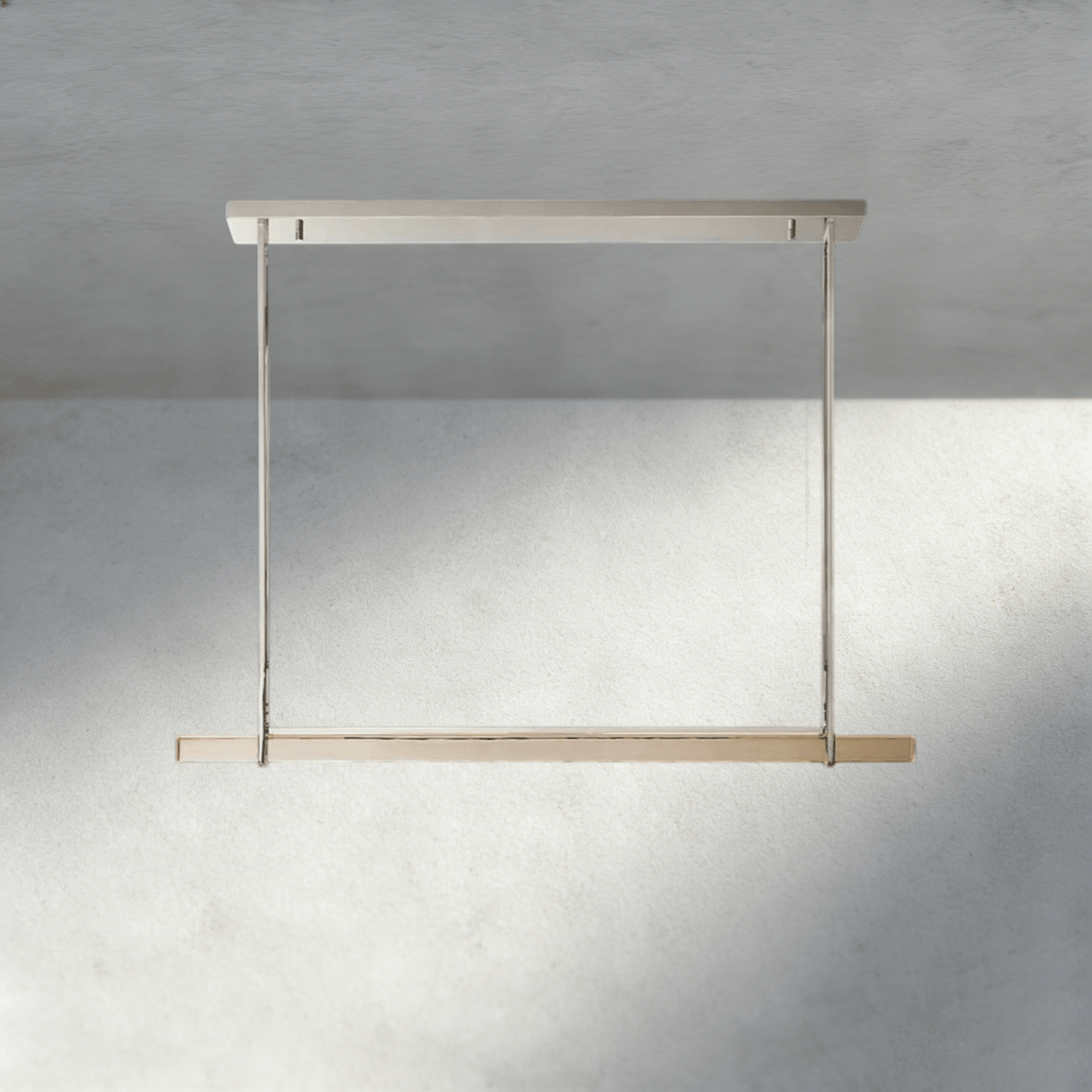 Audubam Crystal Linear Single Bar Chandelier - Zelno Lighting