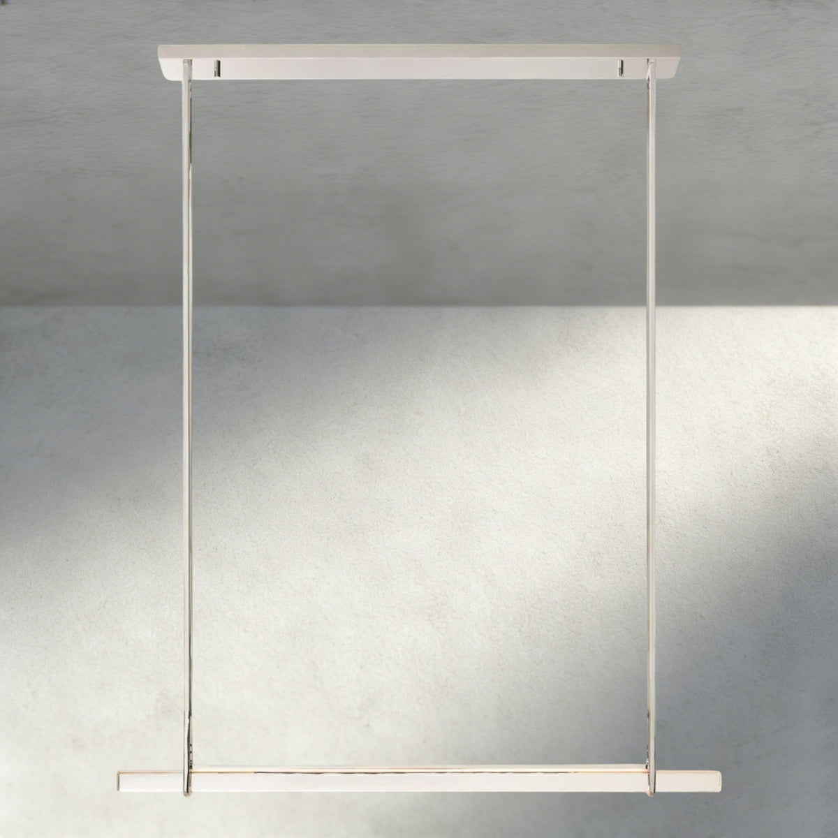 Audubam Crystal Linear Single Bar Chandelier - Zelno Lighting