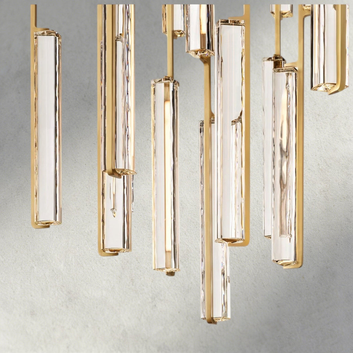 Audubam Crystal Round Chandelier 24", 40", 56" - Zelno Lighting