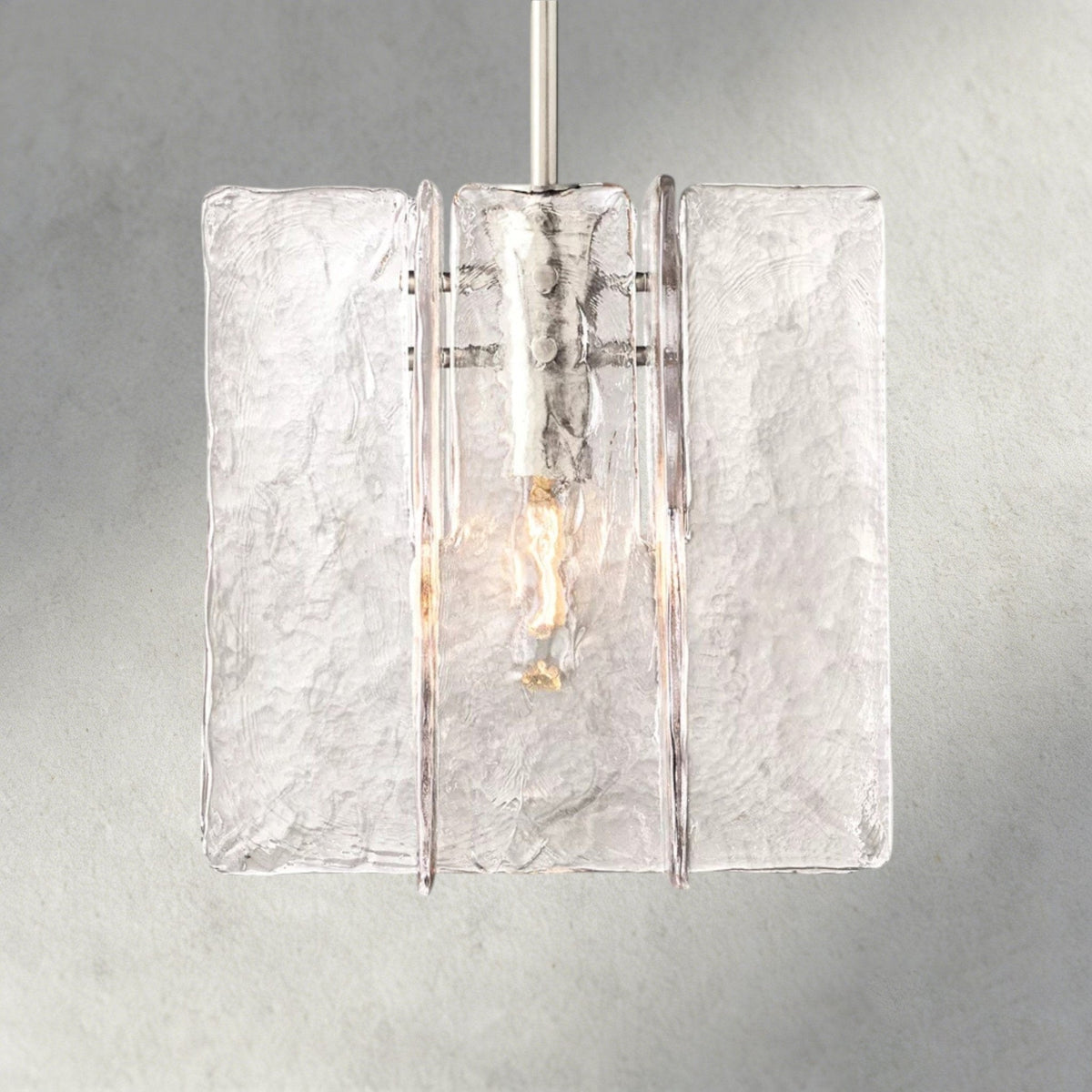 Aurelle Clear Glass Pendant Light - Zelno Lighting