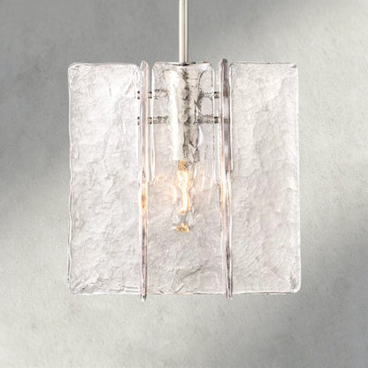 Aurelle Clear Glass Pendant Light - Zelno Lighting