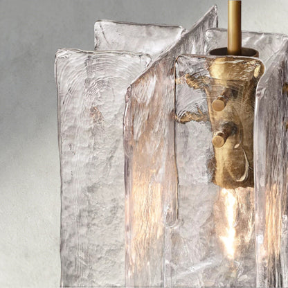 Aurelle Clear Glass Pendant Light - Zelno Lighting