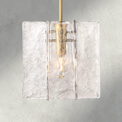 Aurelle Clear Glass Pendant Light - Zelno Lighting