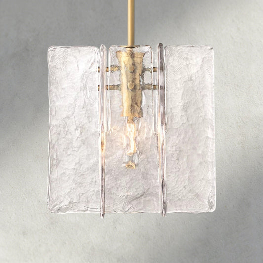 Aurelle Clear Glass Pendant Light - Zelno Lighting