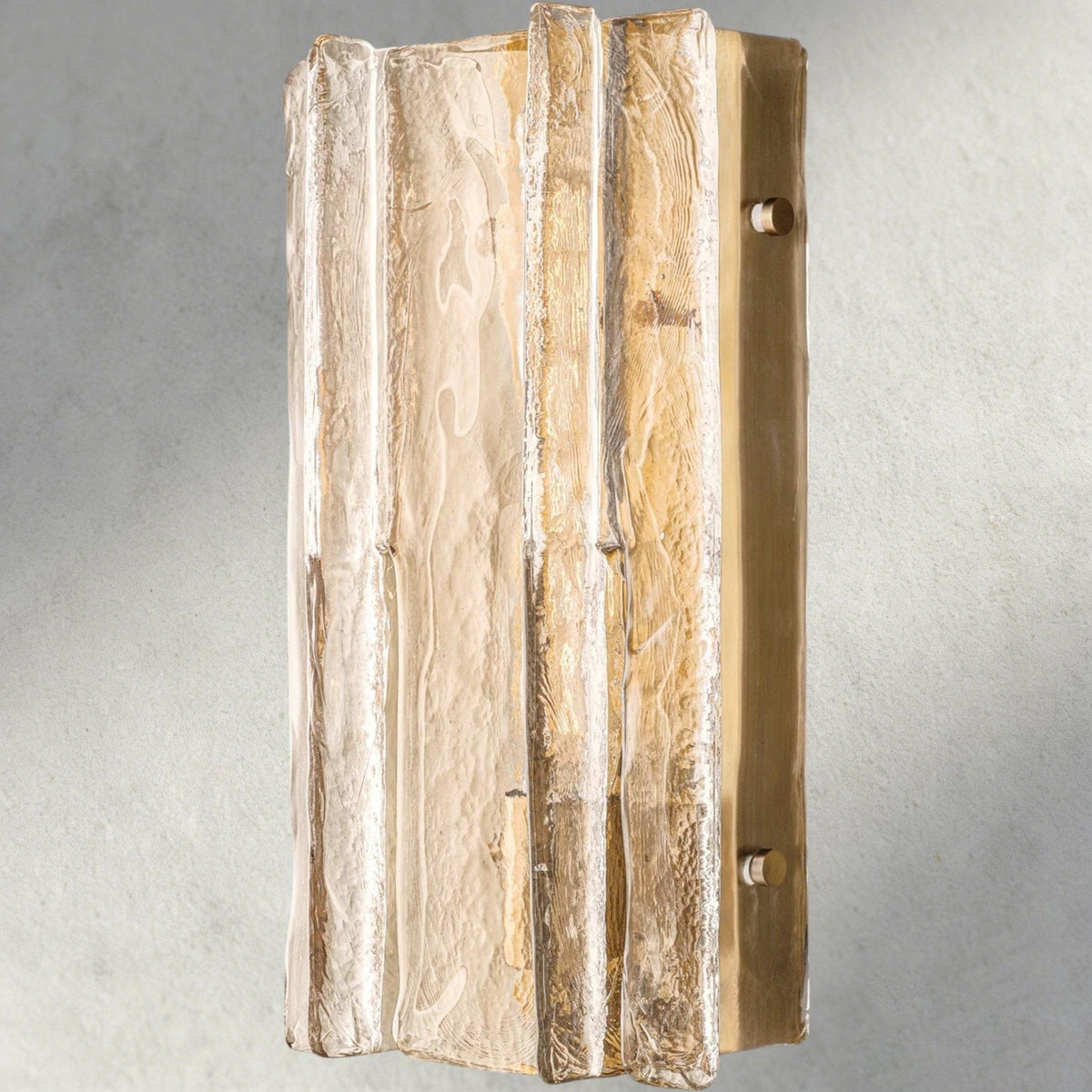Aurelle Clear Glass Wall Sconce - Zelno Lighting