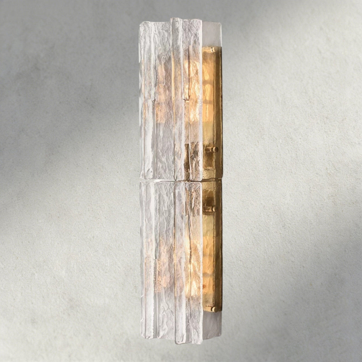 Aurelle Clear Glass Wall Sconce - Zelno Lighting