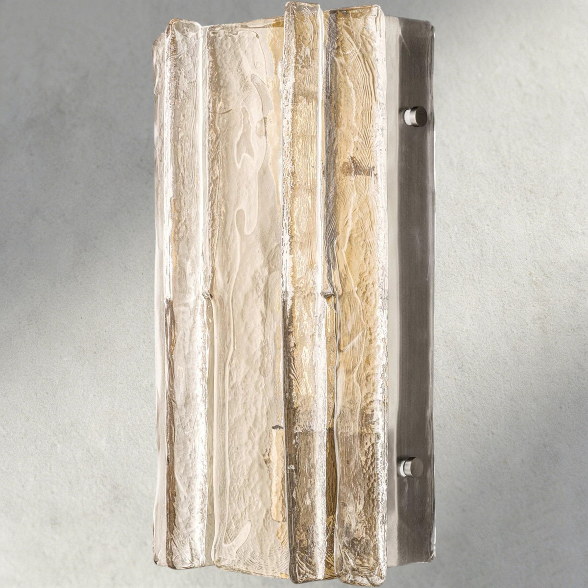 Aurelle Clear Glass Wall Sconce - Zelno Lighting