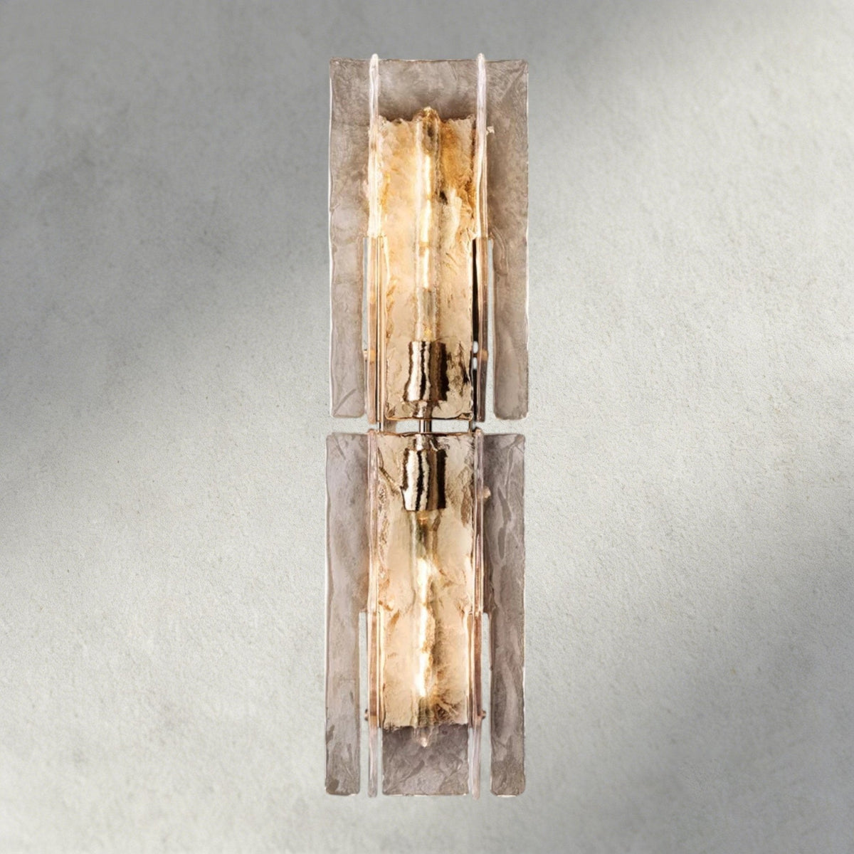 Aurelle Clear Glass Wall Sconce - Zelno Lighting