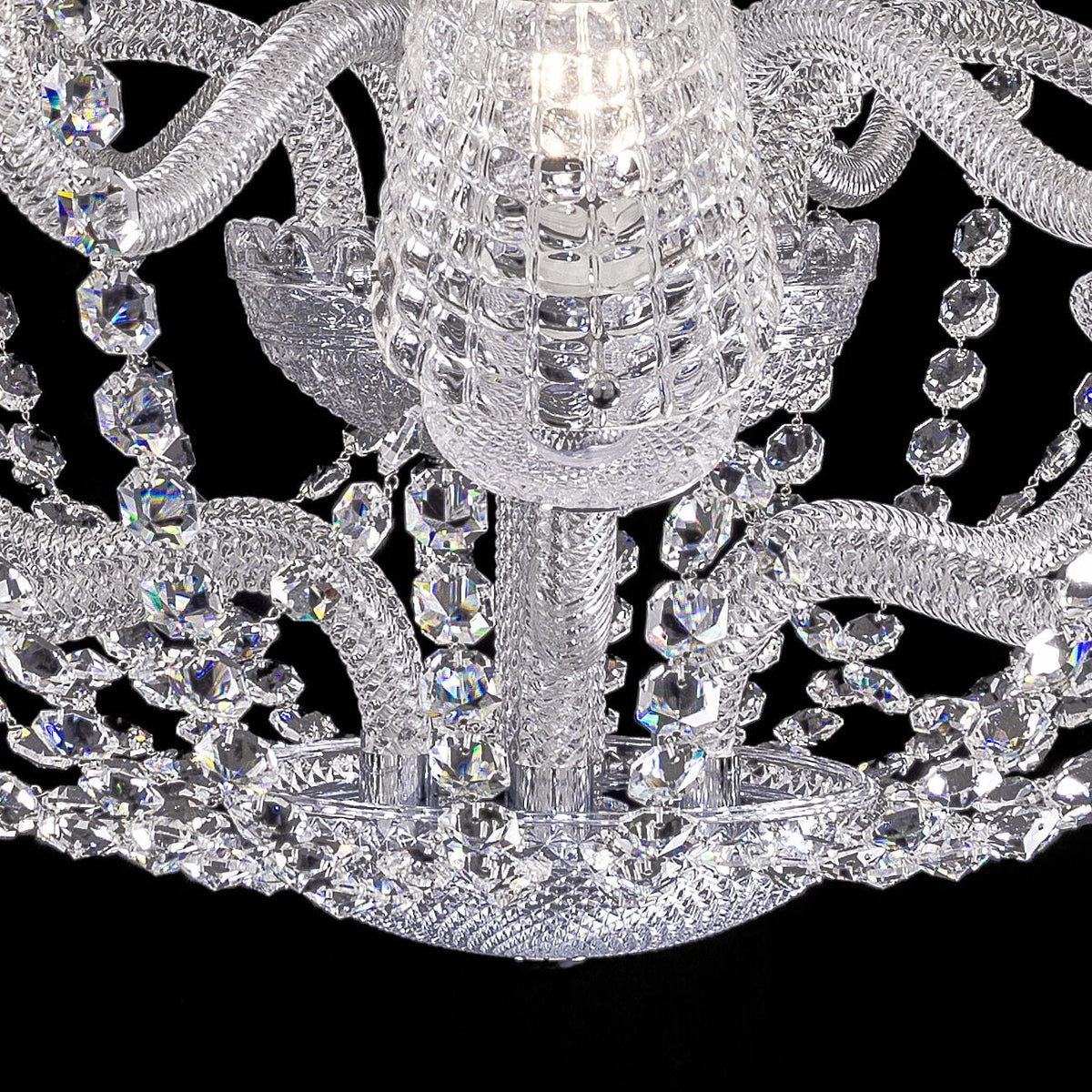Bacara Le Roi Soleil Crystal Chandelier - Zelno Lighting