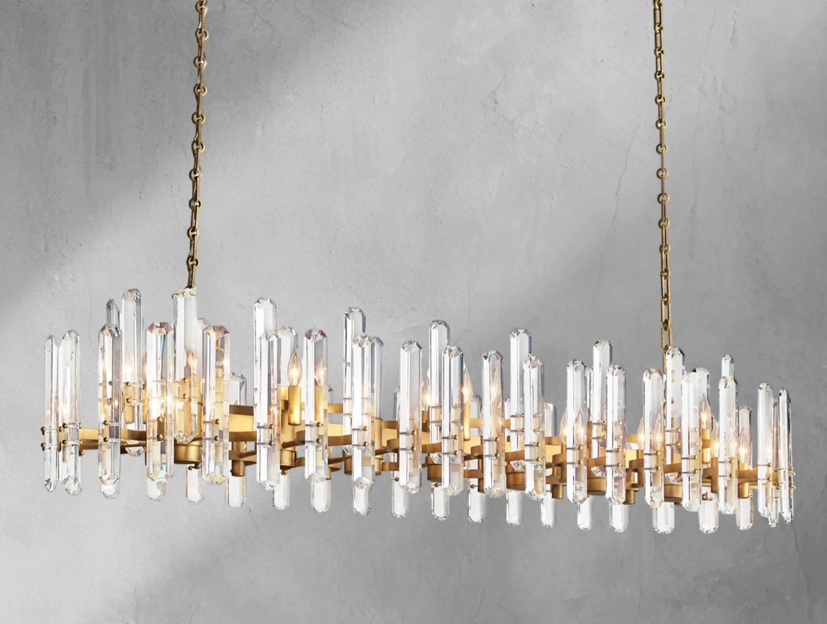 Baingham Linear Chandelier - Zelno Lighting