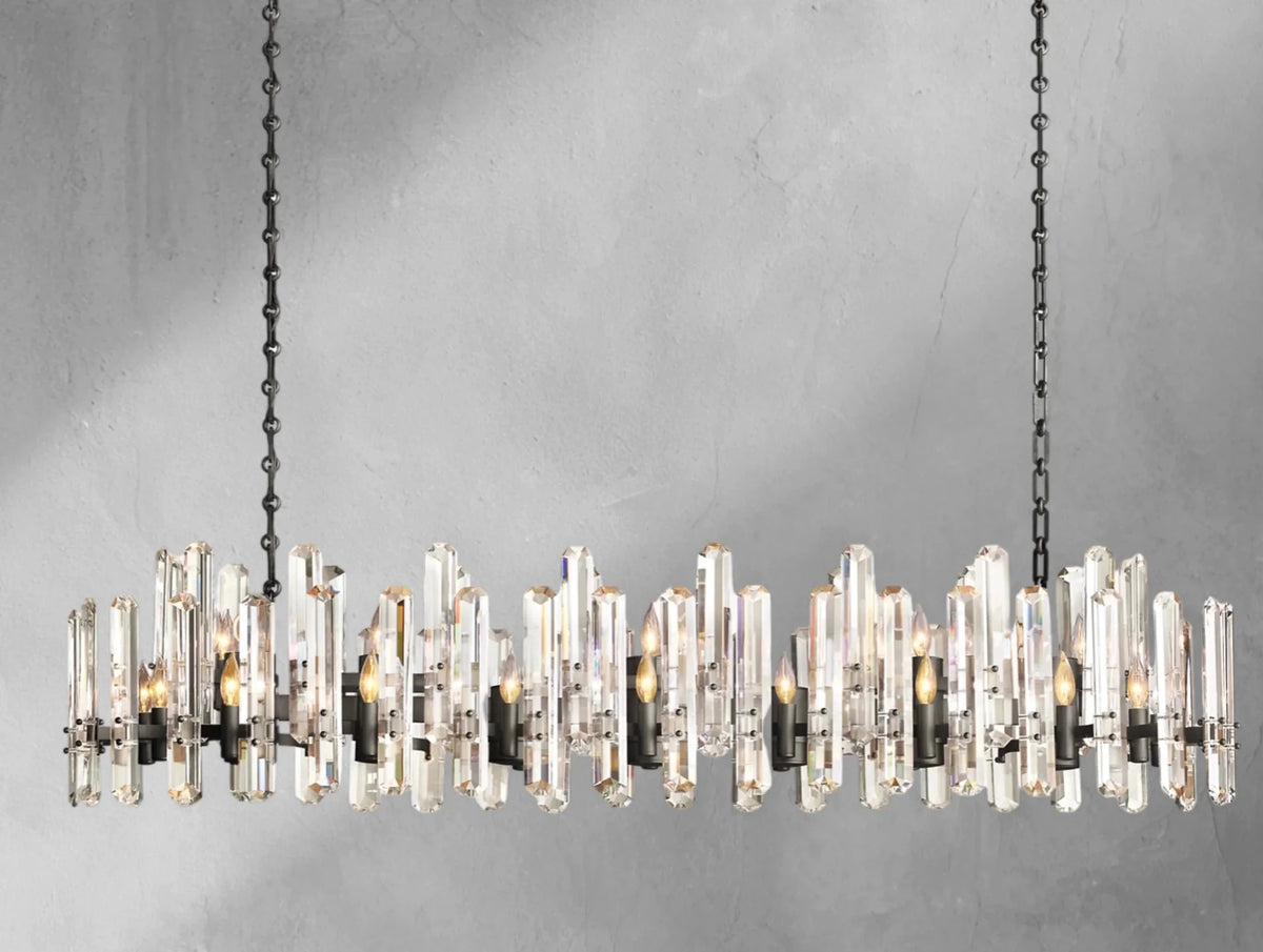 Baingham Linear Chandelier - Zelno Lighting