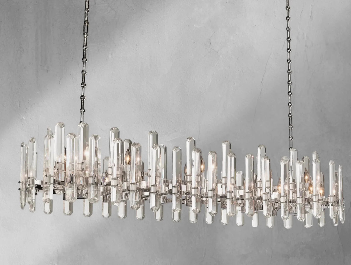 Baingham Linear Chandelier - Zelno Lighting