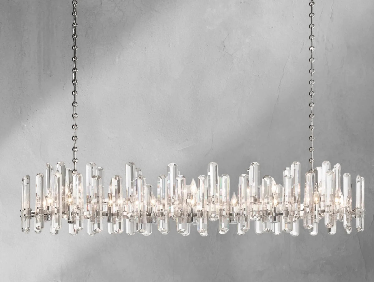 Baingham Linear Chandelier - Zelno Lighting