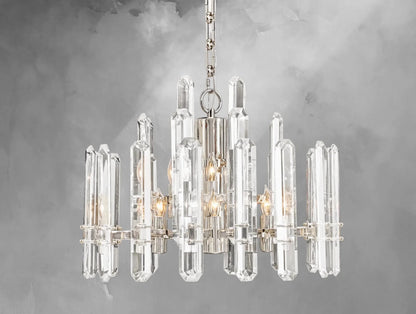 Baingham Round Chandelier - Zelno Lighting