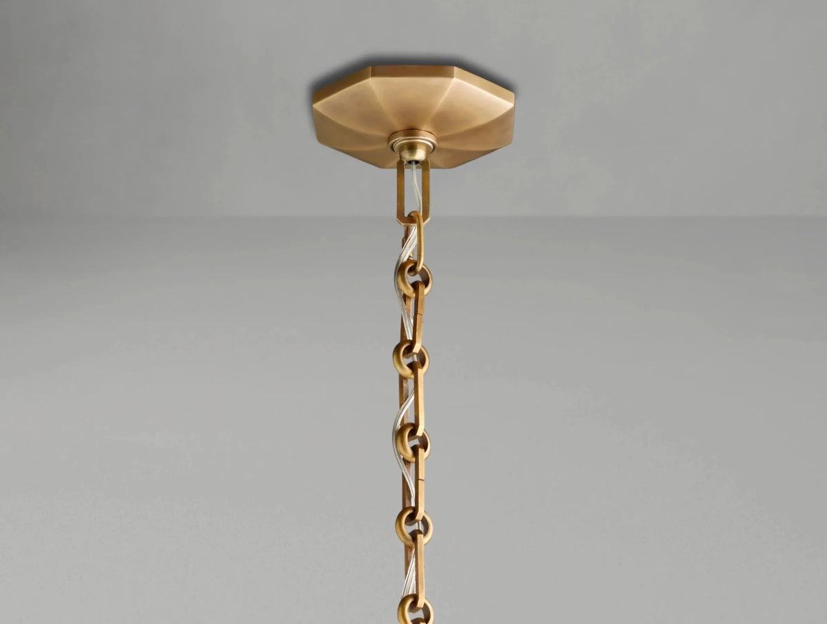 Baingham Round Chandelier - Zelno Lighting