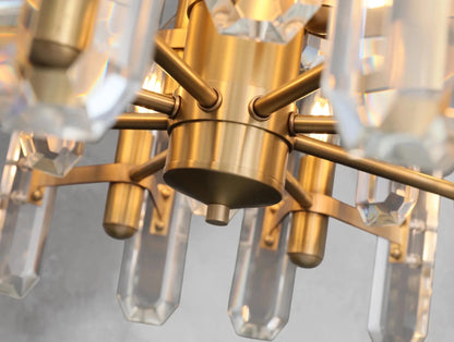 Baingham Round Chandelier - Zelno Lighting