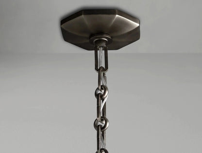 Baingham Round Chandelier - Zelno Lighting