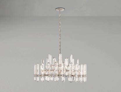 Baingham Round Chandelier - Zelno Lighting