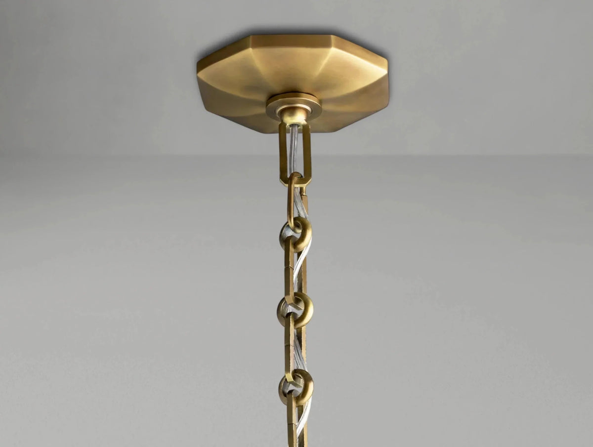Baingham Round Chandelier - Zelno Lighting