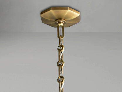 Baingham Round Chandelier - Zelno Lighting
