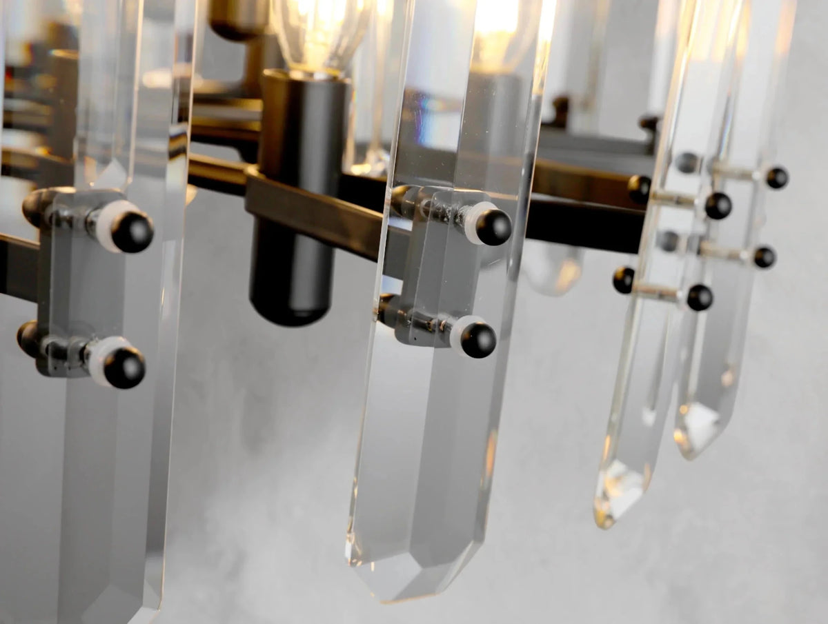 Baingham Round Chandelier - Zelno Lighting