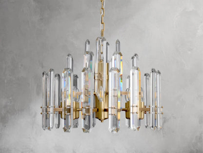 Baingham Round Chandelier - Zelno Lighting