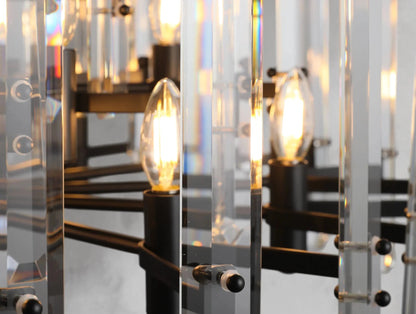 Baingham Round Chandelier - Zelno Lighting