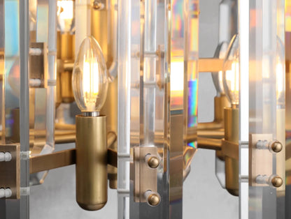 Baingham Round Chandelier - Zelno Lighting